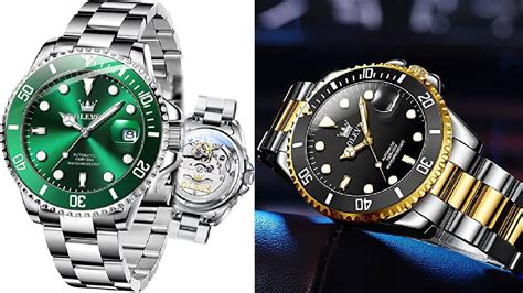 rolex men's submariner look alike watch|best rolex submariner homage watches.